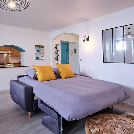 Central And Chic Family Apt 10 Mins To Grande Plage Beach! Μπιαρίτζ
