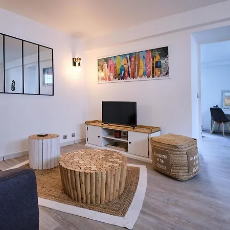 Central And Chic Family Apt 10 Mins To Grande Plage Beach! * Biarritz